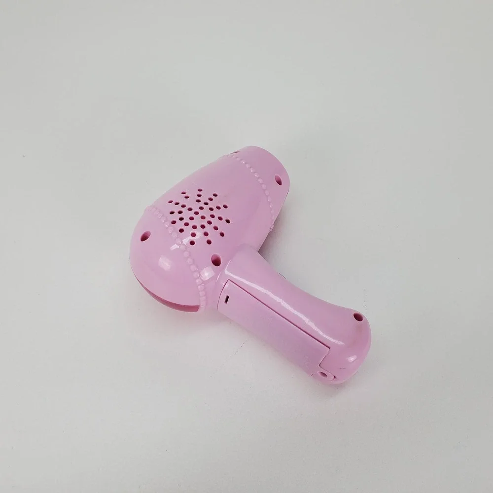Disney Princess‎ Toy Hair Dryer Pink Magenta Pretend Play Dress Up Working